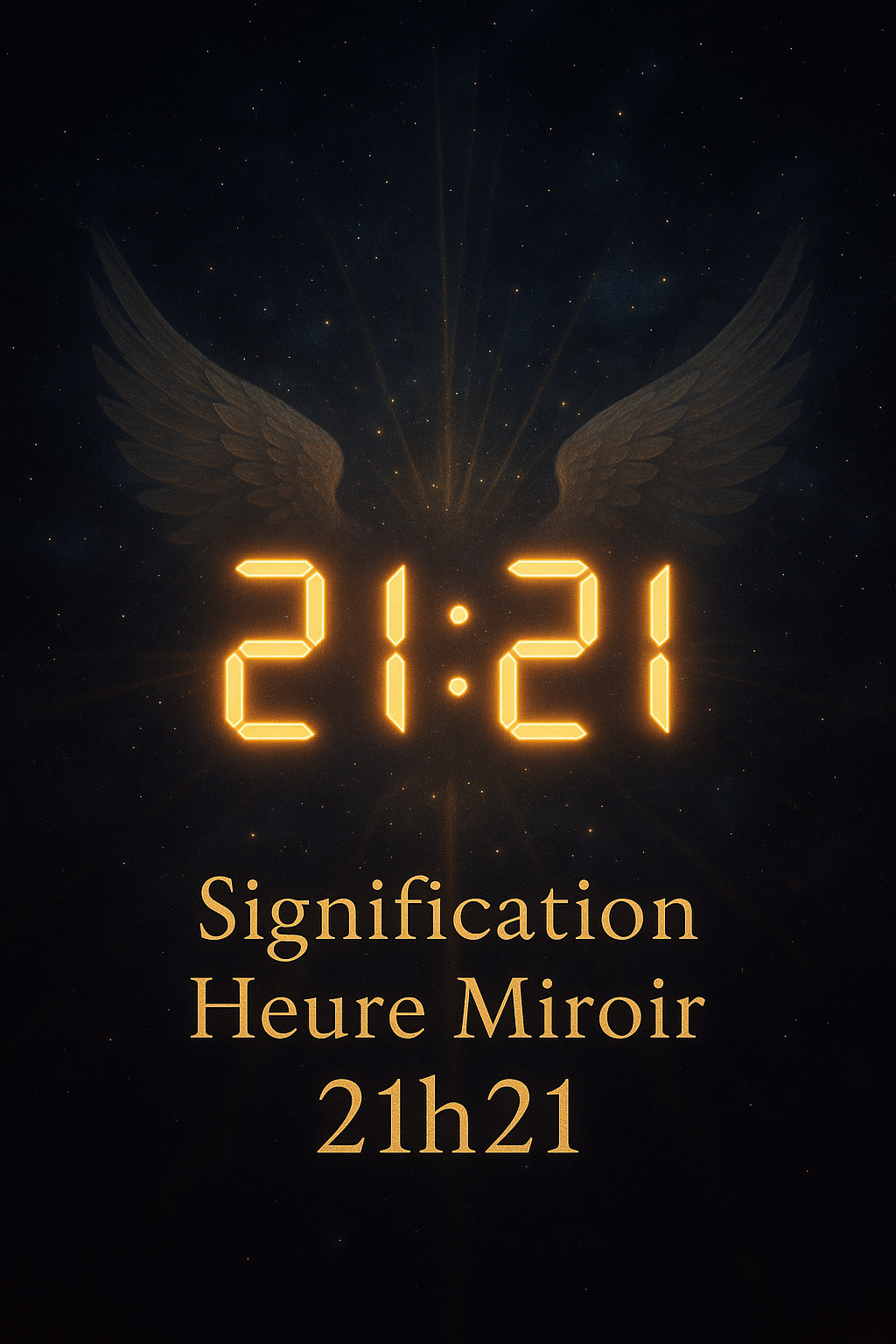 Signification Heure Miroir 21h21
