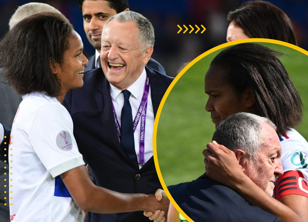 Wendie Renard en couple avec Jean-Michel Aulas