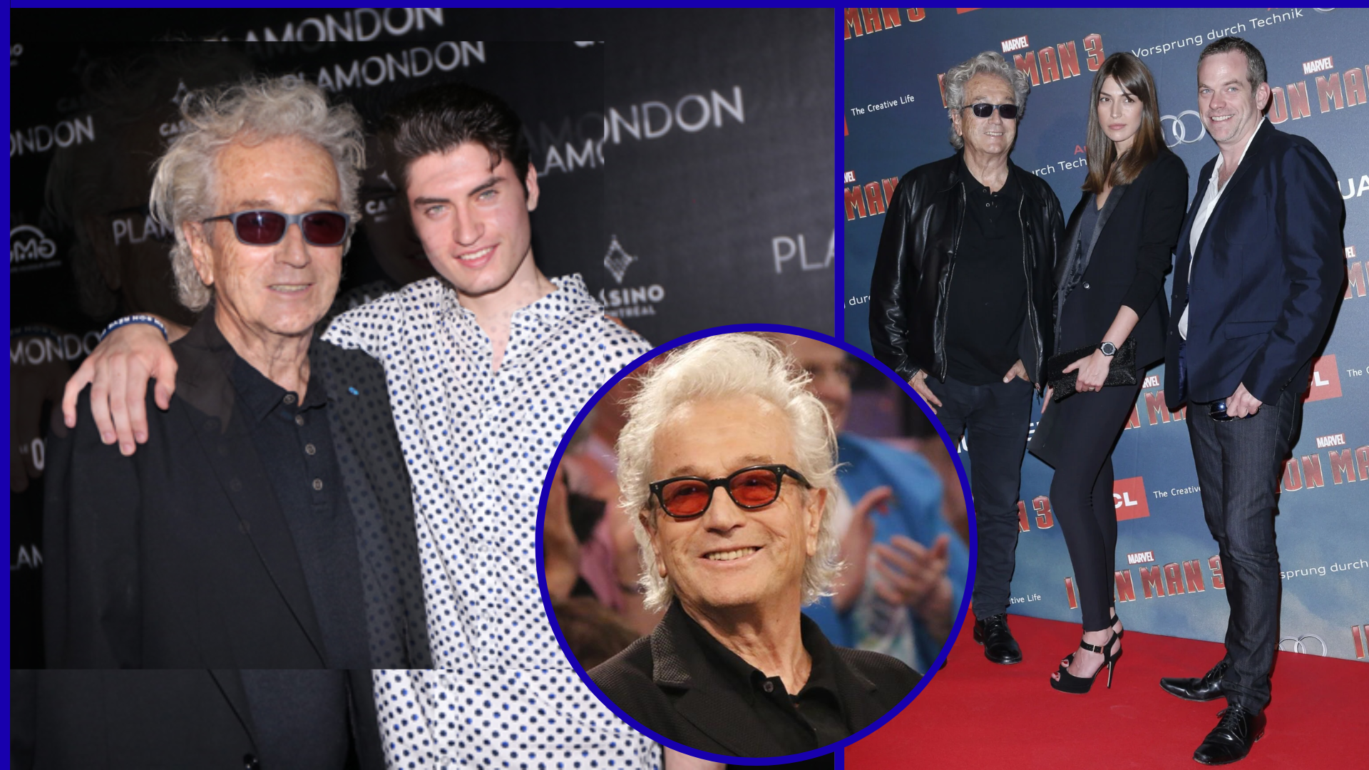 Luc Plamondon et son conjoint